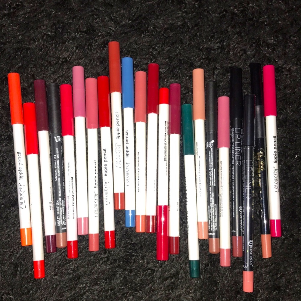 Colourpop lippie pencil bundle of 22
